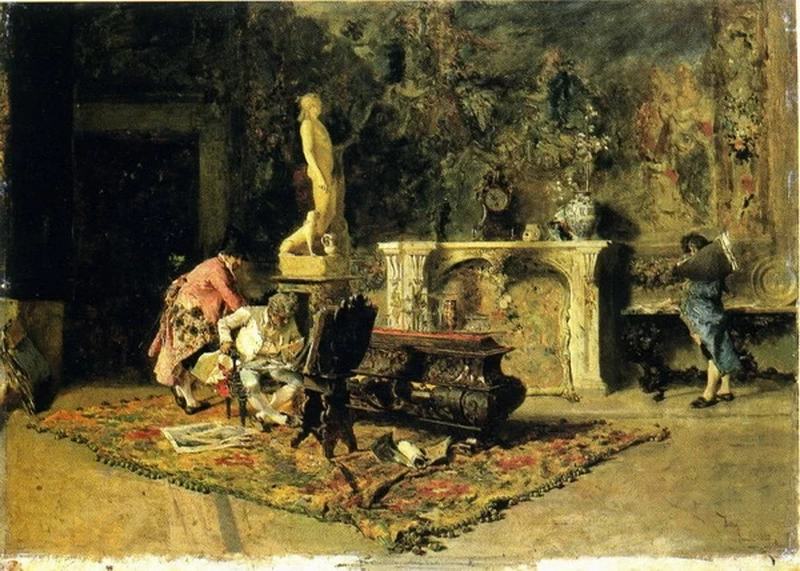 Il collezionista di stampe - Museo Puškin delle belle arti